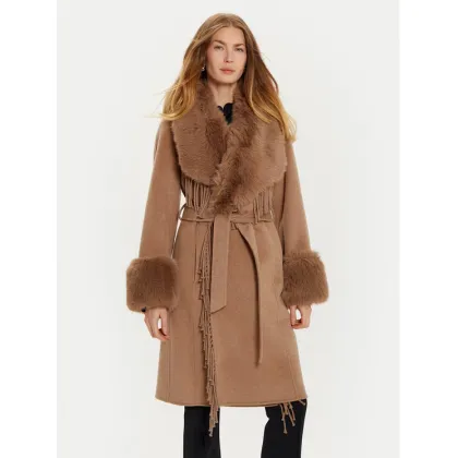 Zdjęcie Marciano Guess Płaszcz wełniany 4BGL10 7125A Brązowy Regular Fit