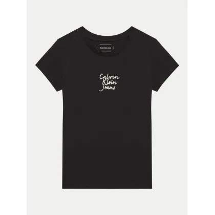 Zdjęcie Calvin Klein Jeans T-Shirt IG0IG02805 Czarny Slim Fit