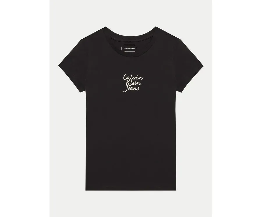 obrazek 1 Calvin Klein Jeans T-Shirt IG0IG02805 Czarny Slim Fit