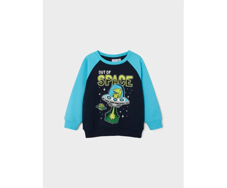 obrazek 1 NAME IT Bluza 13218854 Granatowy Regular Fit