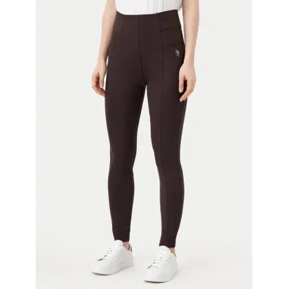 Zdjęcie U.S. Polo Assn. Legginsy WUP0053 Brązowy Slim Fit