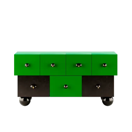 Picture Stylish two-color chest of drawers