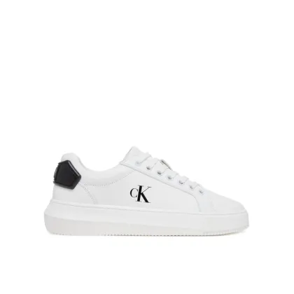Zdjęcie Calvin Klein Jeans Sneakersy Chunky Cupsole Ru Patch Lth Wn YW0YW01846 Biały