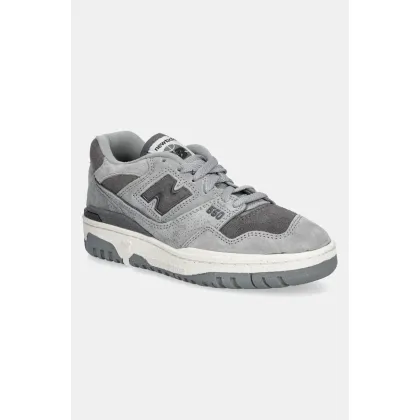 Zdjęcie New Balance sneakersy zamszowe 550 kolor szary BBW550RE