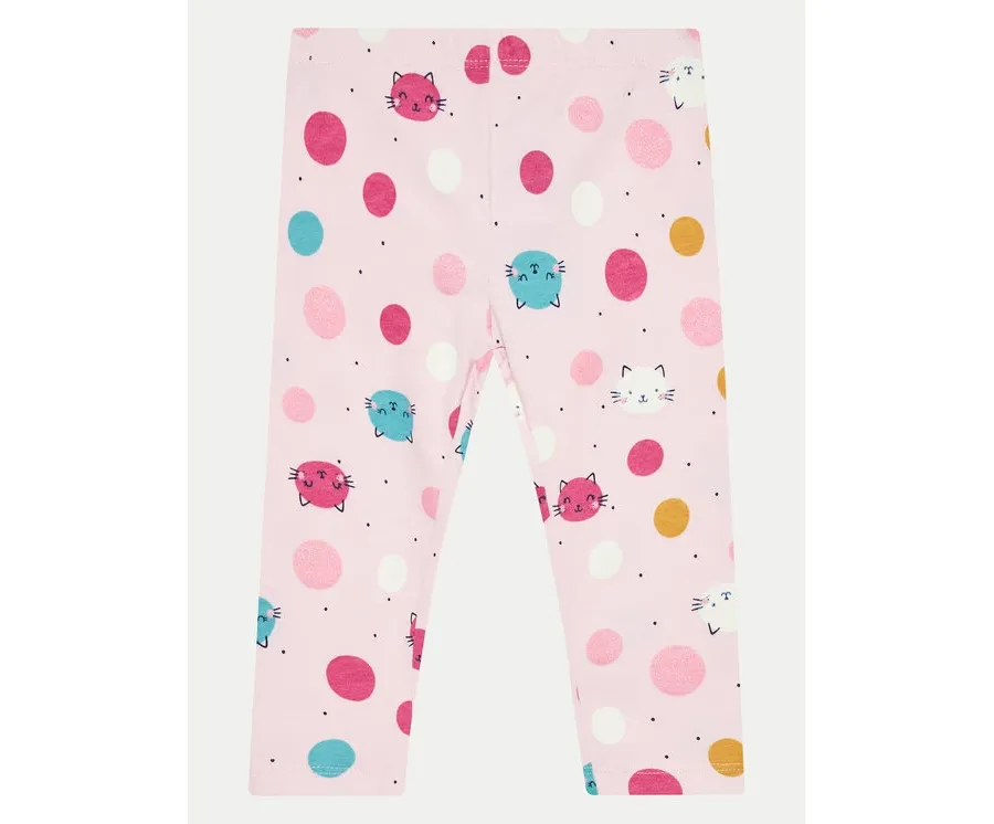 obrazek 1 OVS Legginsy 2094836 Różowy Slim Fit