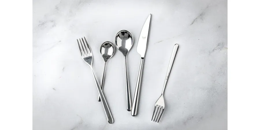 obrazek 3 Luksusowa włoska łyżka Gourmet z kolekcji Linea ze stali nierdzewnej