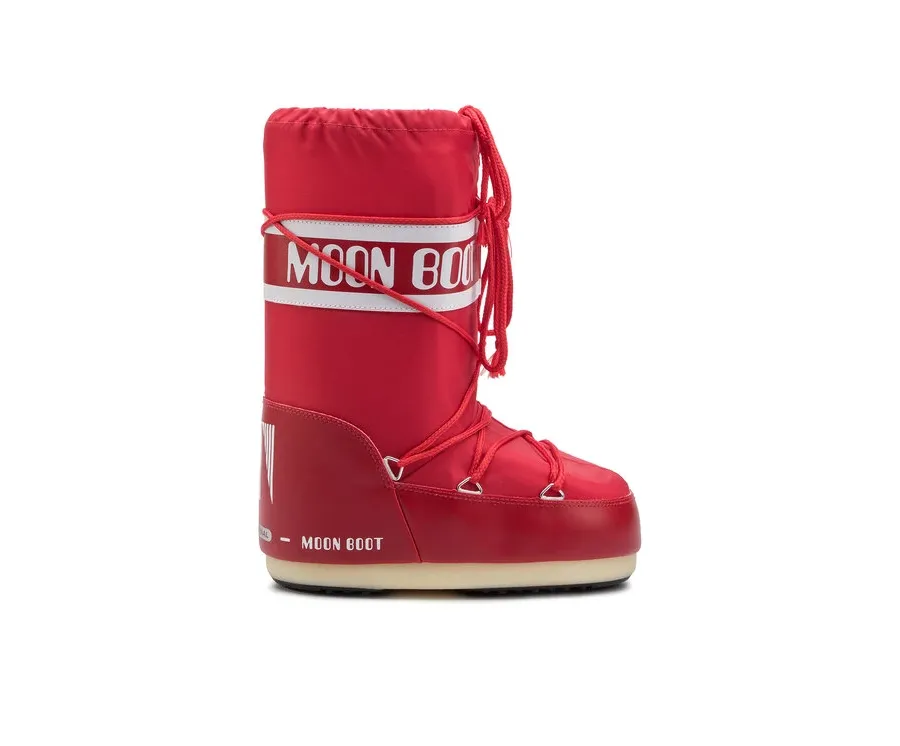 obrazek 1 Moon Boot Śniegowce Nylon 14004400003 Czerwony