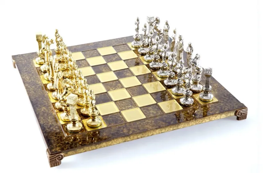 obrazek 1 Unikatowy zestaw figur z szachownicą do gry w szachy S9