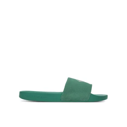 Zdjęcie Calvin Klein Jeans Klapki Slide Monologo Cv YM0YM01367 Zielony