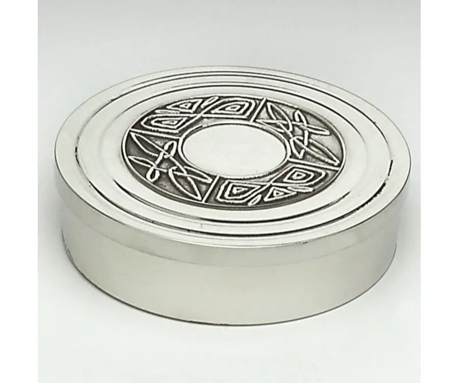 obrazek 1 Stylowe pudełko na szpilki z pewteru