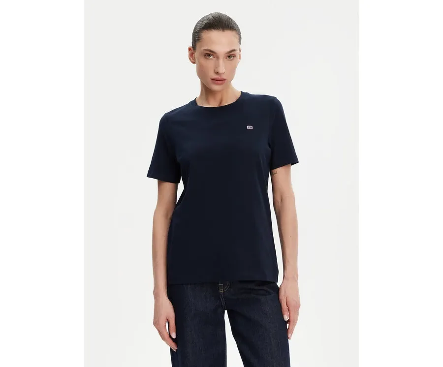 obrazek 1 Tommy Hilfiger T-Shirt WW0WW45522 Granatowy Regular Fit