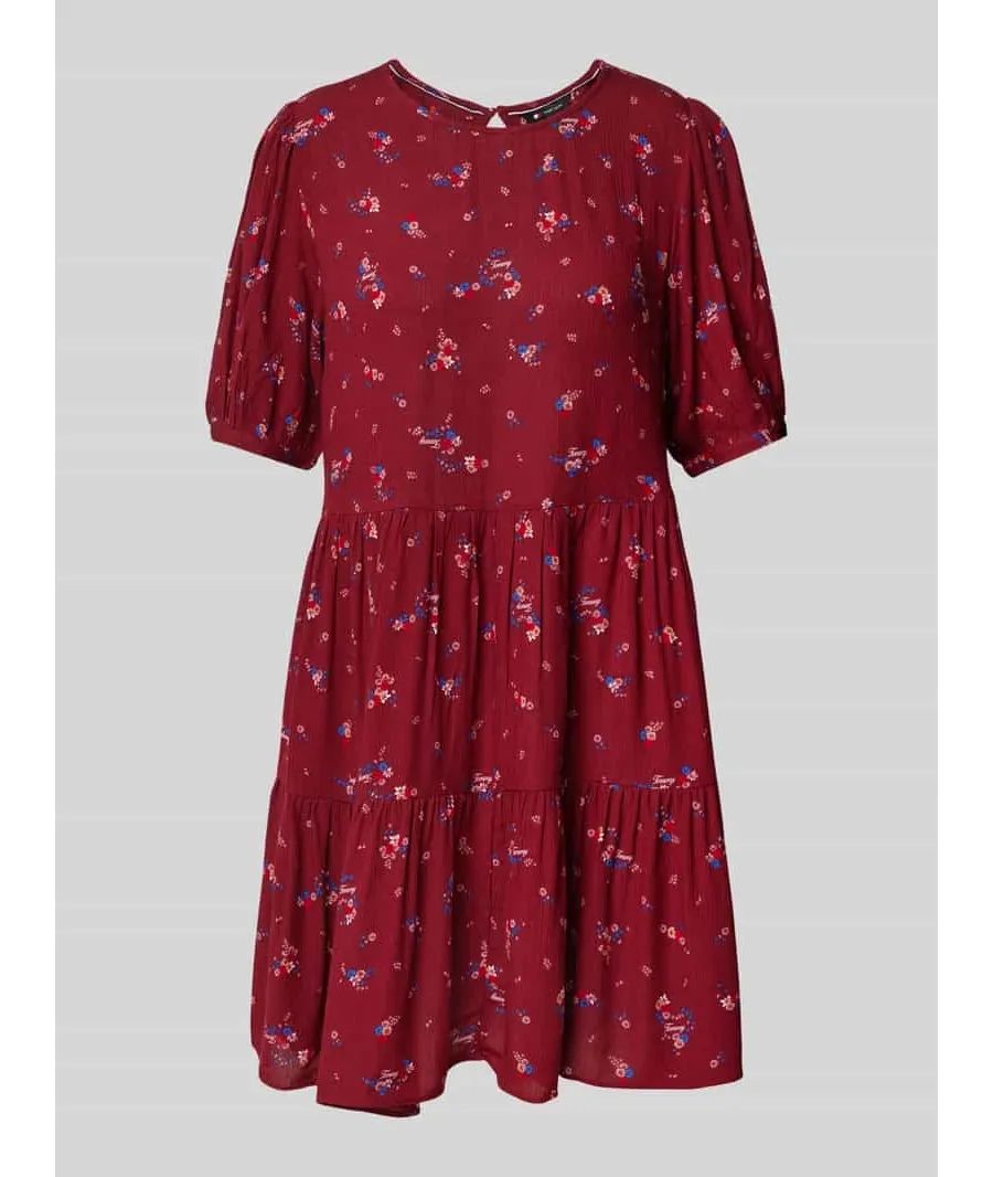 obrazek 1 Sukienka mini z efektem stopniowania