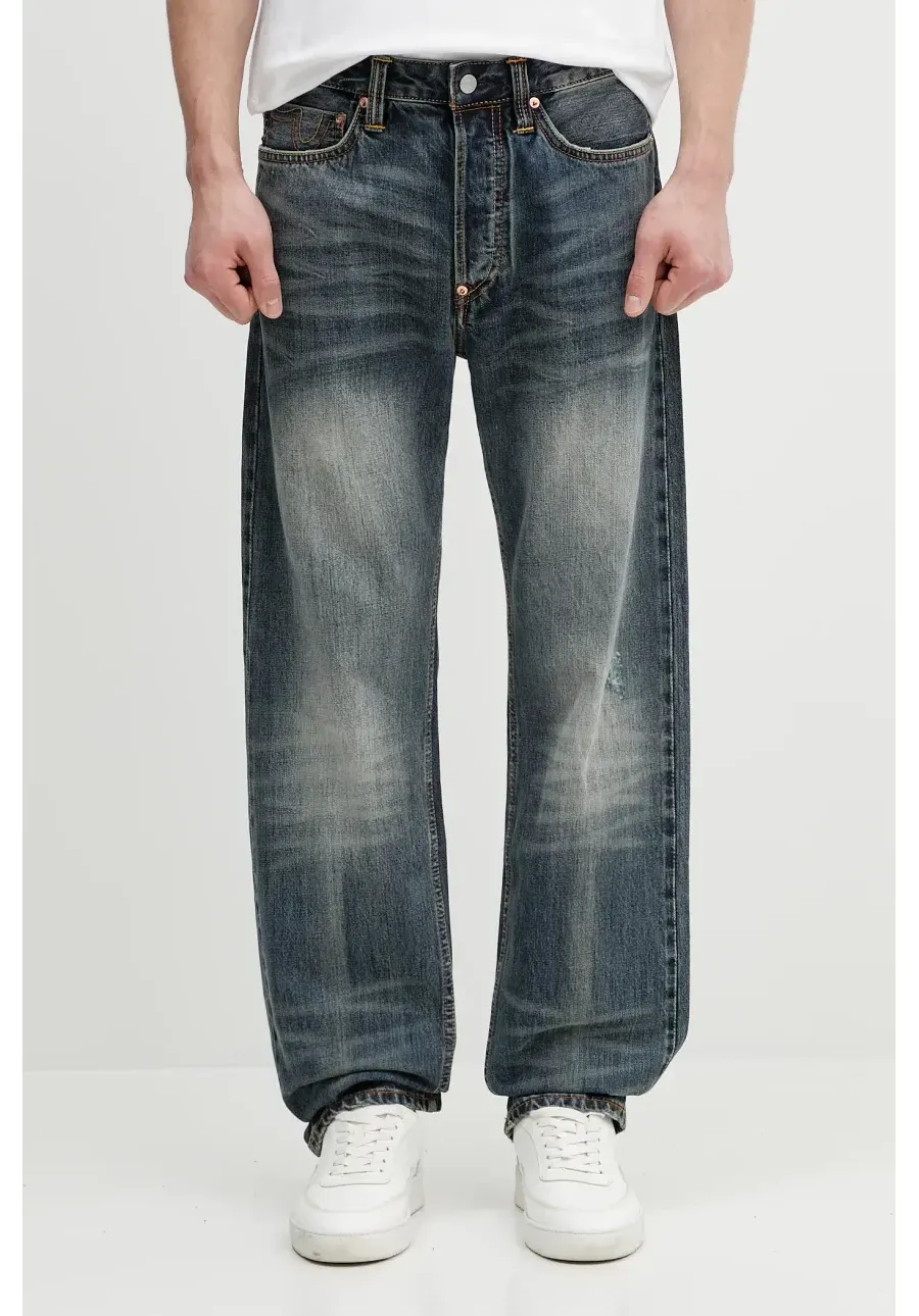 obrazek 1 Evisu jeansy 7-Pocket Dark Tone Washed męskie 2ESHTM5JE1001