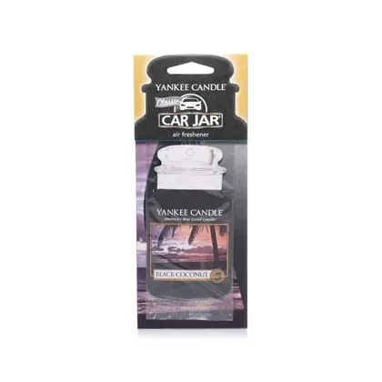 Zdjęcie Yankee Candle Black Coconut Car Jar Classic Świeca zapachowa 1 szt.