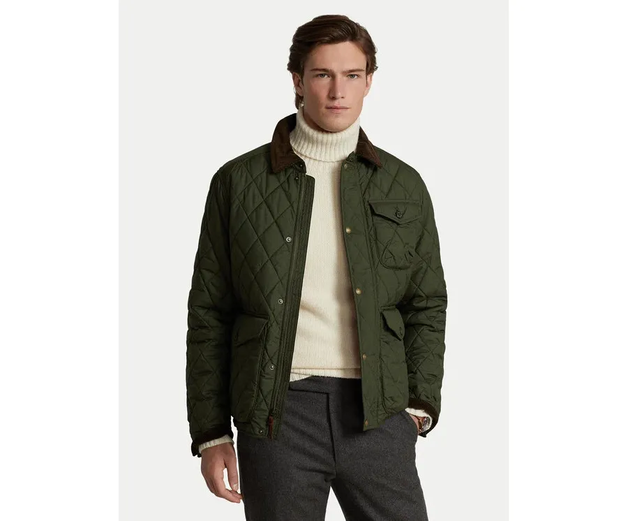 obrazek 1 Polo Ralph Lauren Kurtka przejściowa 710847071001 Zielony Regular Fit