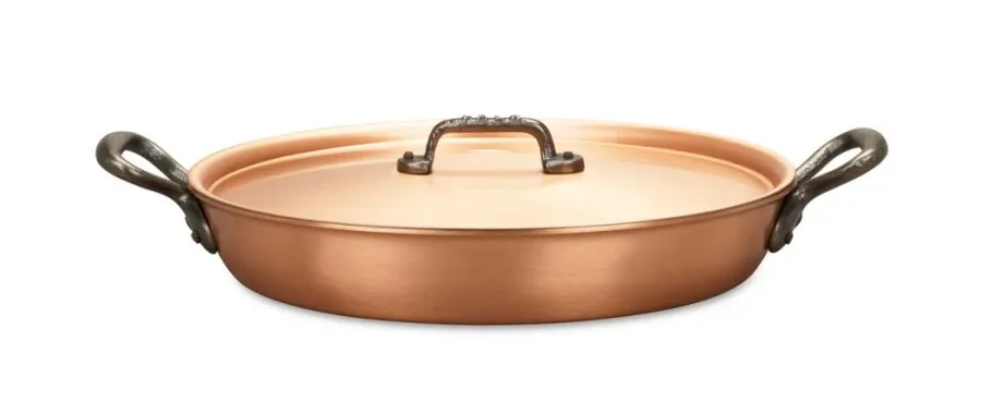 obrazek 4 Patelnia gratin 28 cm z miedzi belgijskiej marki