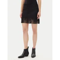 Zdjęcie Noisy May Spódnica z imitacji skóry Abby 27033111 Czarny Regular Fit