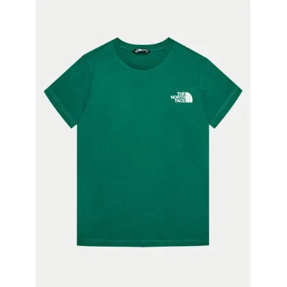 Zdjęcie The North Face T-Shirt Redbox NF0A89VT Zielony Regular Fit