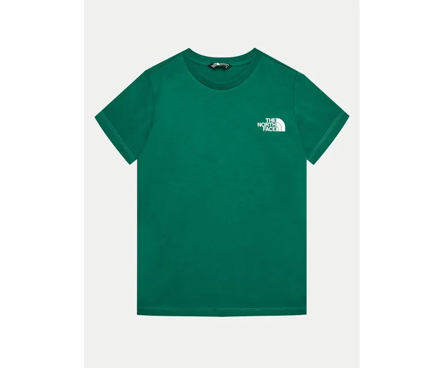 obrazek 1 The North Face T-Shirt Redbox NF0A89VT Zielony Regular Fit