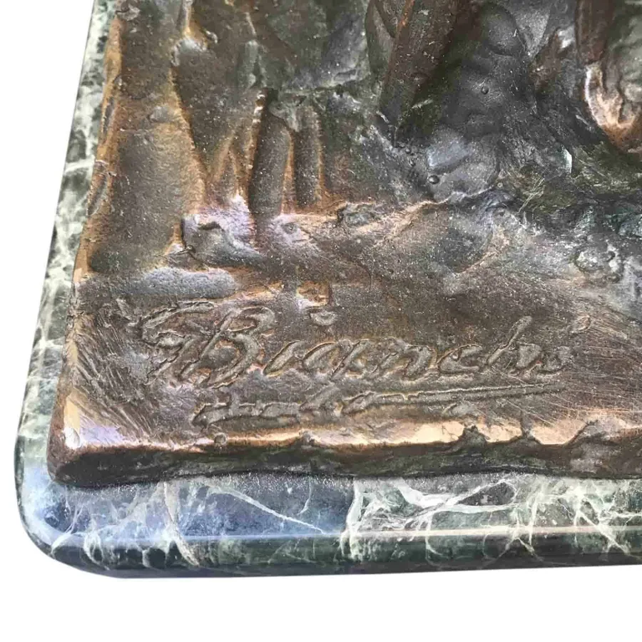 obrazek 5 Giuseppe Bianchi Grupa trzech kobiet na filarze 1920r.
