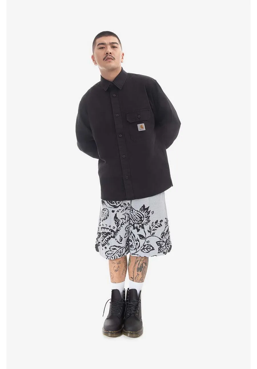 obrazek 1 Engineered Garments szorty męskie kolor szary melanżowe 23S1B034.NL071-NL071