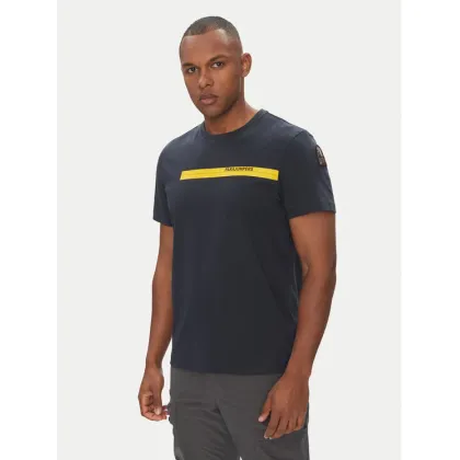 Zdjęcie Parajumpers T-Shirt Tape 25SMPMTSIT01 Granatowy Regular Fit