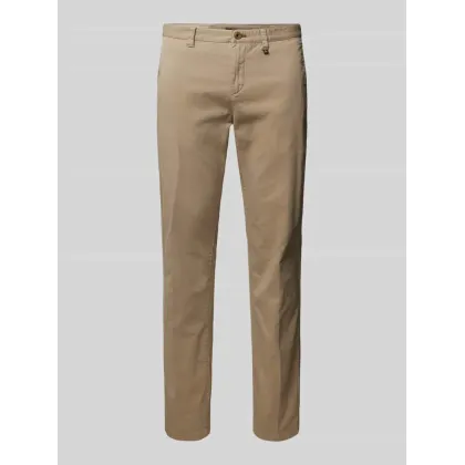 Zdjęcie Chinosy o kroju slim fit z bawełny model ‘MALMÖ’