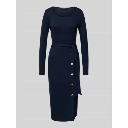 Zdjęcie LAUREN RALPH LAUREN Sukienka dzianinowa 250889290005 Granatowy Slim Fit