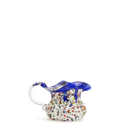 Zdjęcie Kolorowy mały dzbanek z weneckiego szkła (10 cm)