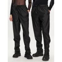 Zdjęcie Rains Spodnie przeciwdeszczowe Rain Pants Slim W3 18580 Czarny Slim Fit