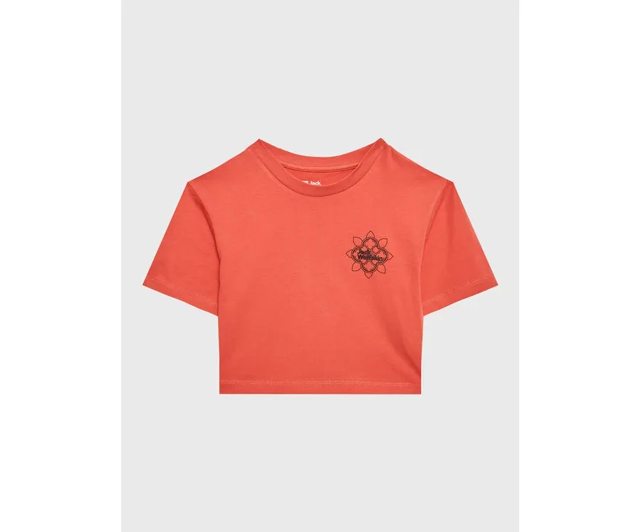 obrazek 1 Jack Wolfskin T-Shirt Teen Mosaic 1609841 Różowy Regular Fit