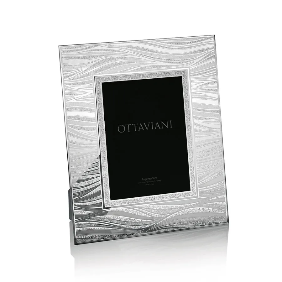 obrazek 1 Elegancka ramka na fotografie „Morze życia” w kolorze srebra