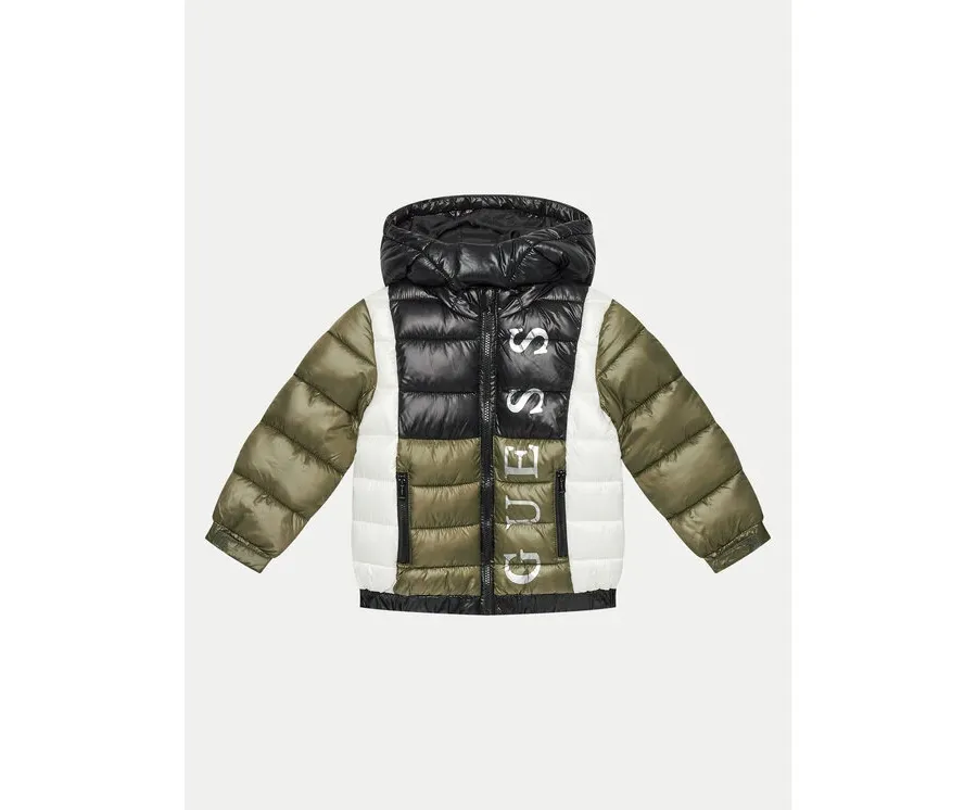 obrazek 1 Guess Kurtka puchowa N4BL06 WEGY0 Kolorowy Regular Fit