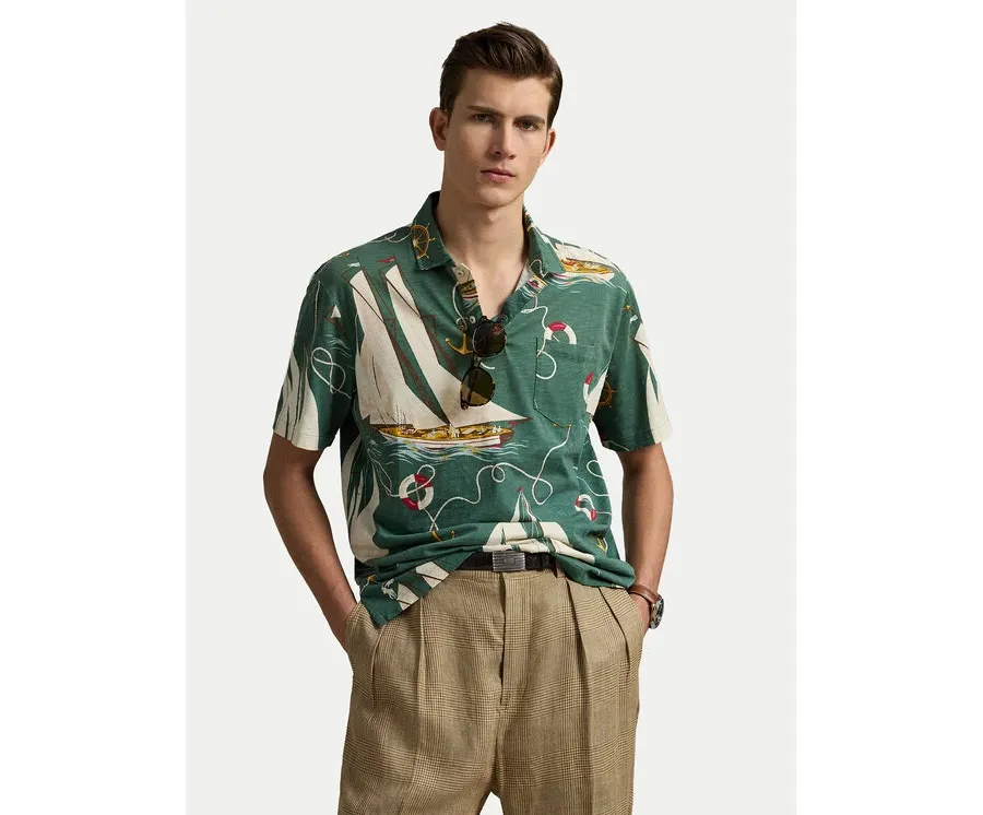 obrazek 1 Polo Ralph Lauren Polo 710971786001 Zielony Classic Fit