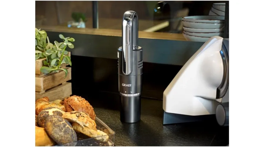 obrazek 2 Czarny odkurzacz akumulatorowy do okruchów, kawy KC 502 - Graef