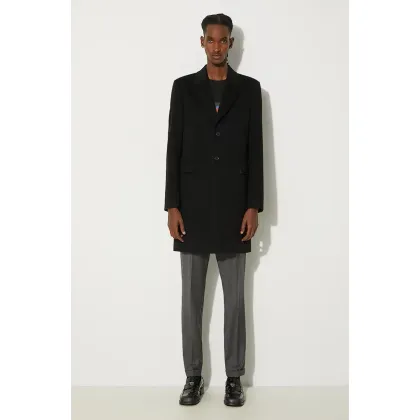 Zdjęcie Paul Smith płaszcz wełniany kolor czarny przejściowy M1R-222P-J00110