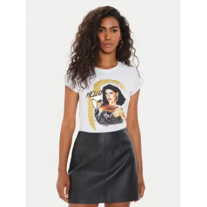 Zdjęcie Guess T-Shirt W4YI67 K49A1 Biały Regular Fit