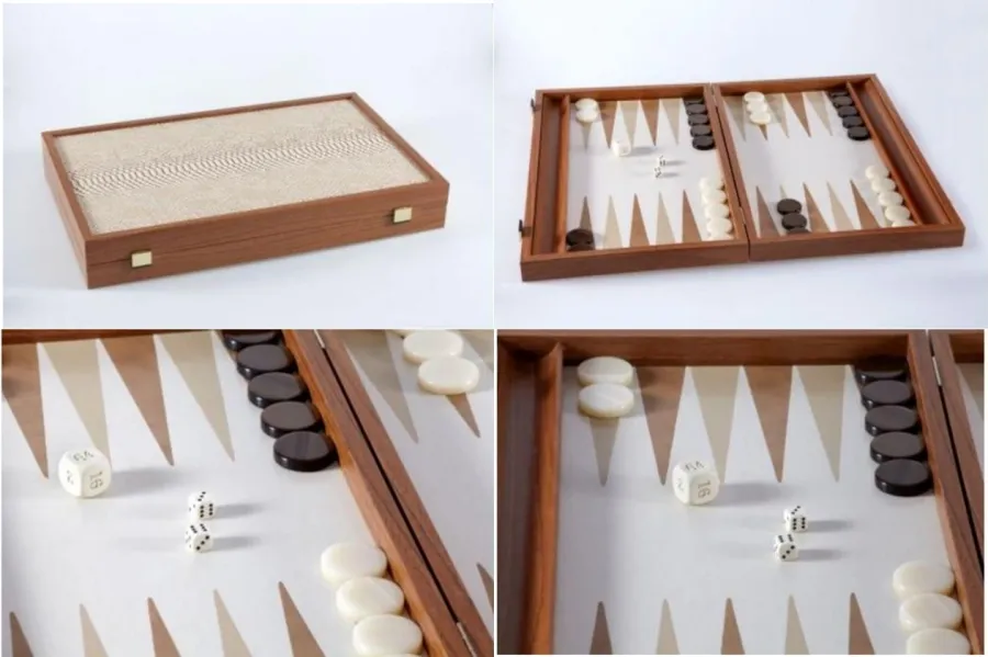 obrazek 2 Ekskluzywny zestaw do gry w backgammon