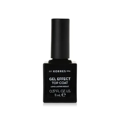 Zdjęcie KORRES Gel Effect Sweet Almond TOP COAT Warst. wierzchnia lakieru do pazn. 11 ml