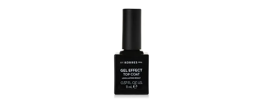 obrazek 1 KORRES Gel Effect Sweet Almond TOP COAT Warst. wierzchnia lakieru do pazn. 11 ml