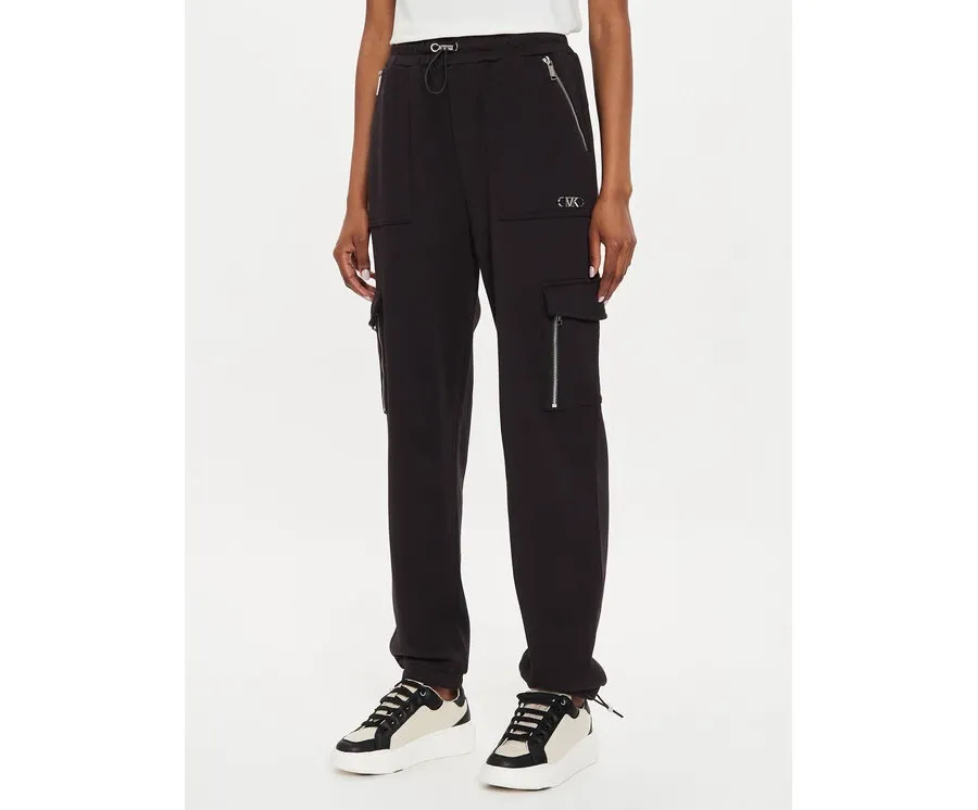 obrazek 1 MICHAEL Michael Kors Joggery MT430P24MY Czarny Slouchy Fit