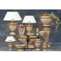 Picture A chic bronze ceramic flowerpot
