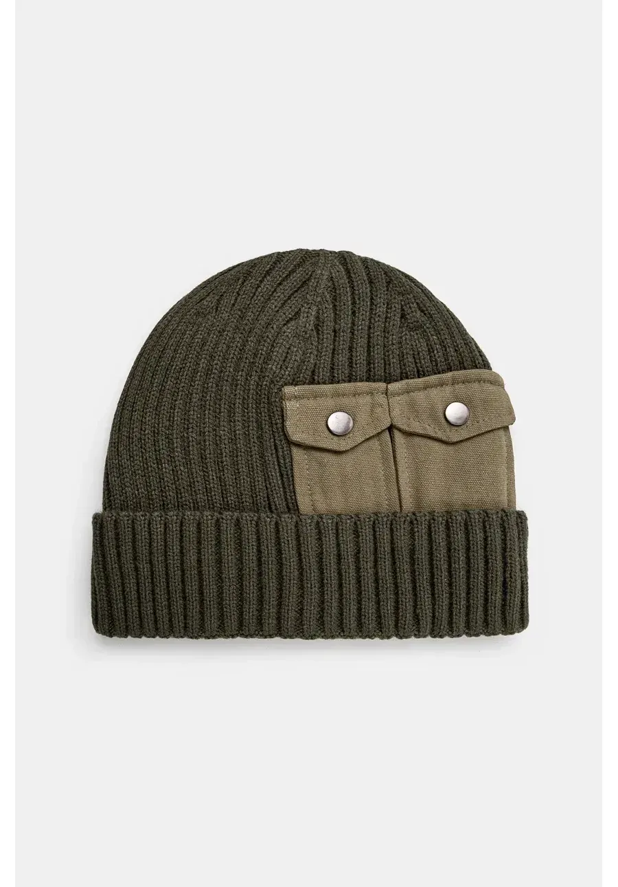 obrazek 1 Alpha Industries czapka Utility Beanie kolor zielony  138904