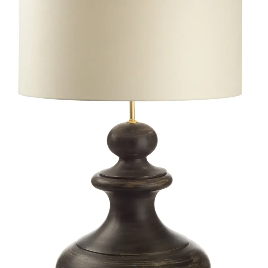 obrazek 2 Ceramiczna lampa stołowa H.69xL.35xP.35 cm