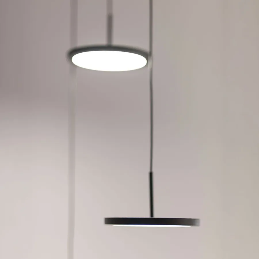 obrazek 3 Oryginalna lampa wisząca z aluminium, stali i akrylu