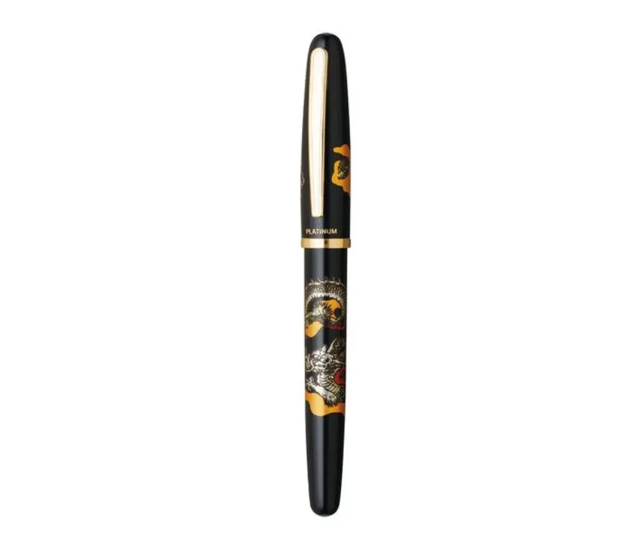obrazek 1 Unikatowe pióro wieczne Platinum Vicoh Modern Maki-e Kuro