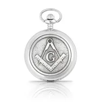 Picture Mechanical pocket watch decorated with Masonic symbols - an exclusive gift