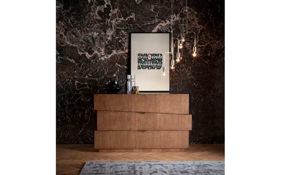 obrazek 1 Designerski Kredens z Drewna Dębowego do SAlonu, Sypialni - Bamax