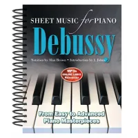Picture Claude Debussy Guide: Sheet Music for Piano - Flame Tree Publishing