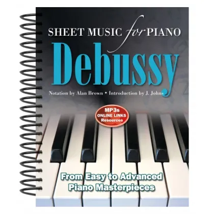 Picture Claude Debussy Guide: Sheet Music for Piano - Flame Tree Publishing